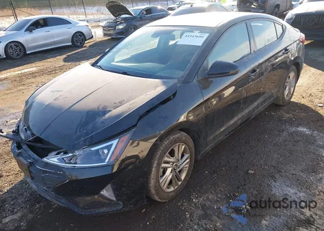2020 Hyundai Elantra Sel z USA, uszkodzony, nr VIN KMHD84LF4LU955944